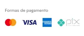 Formas de pagamento aceitas
